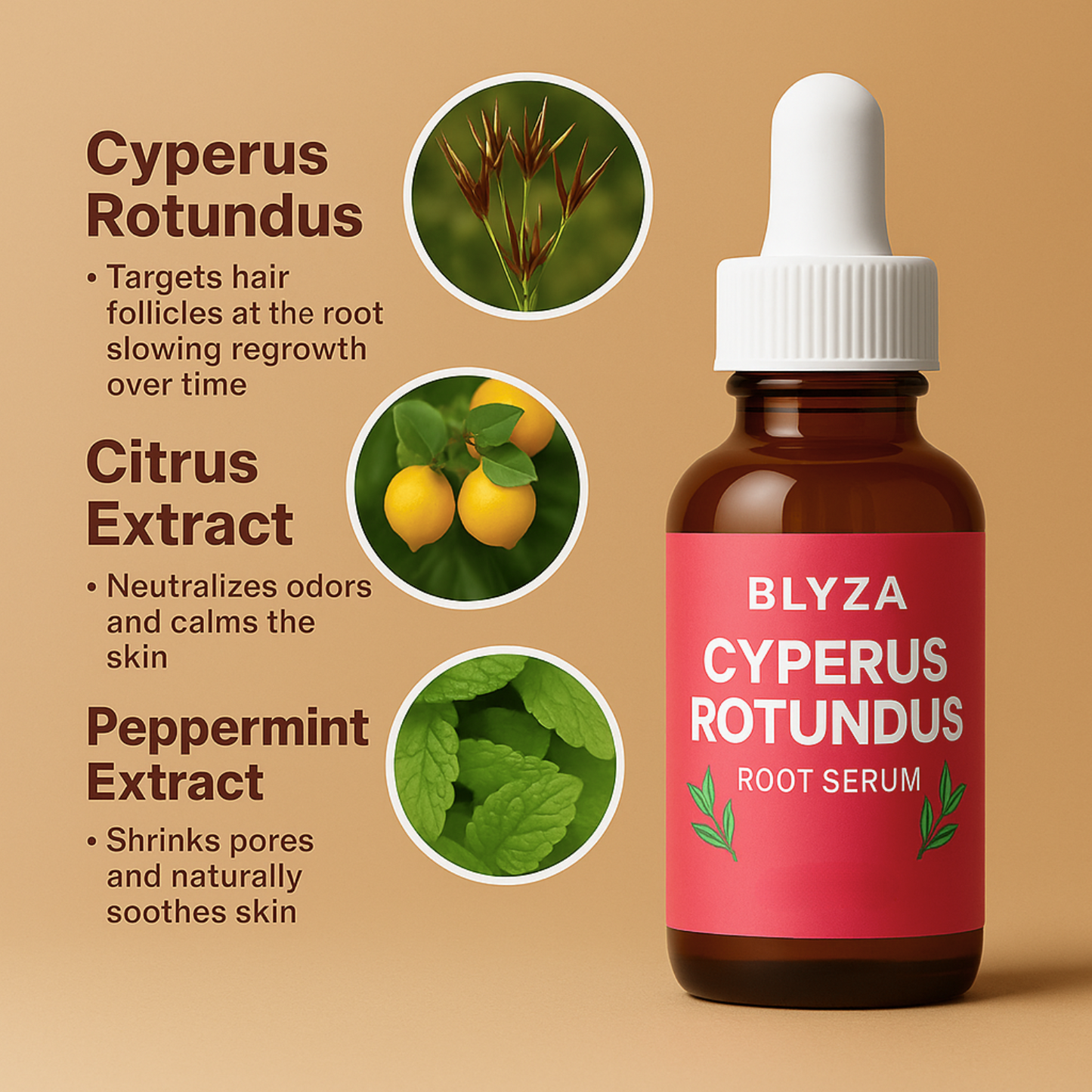 Blyza™ Cyperus Rotundus Root Serum